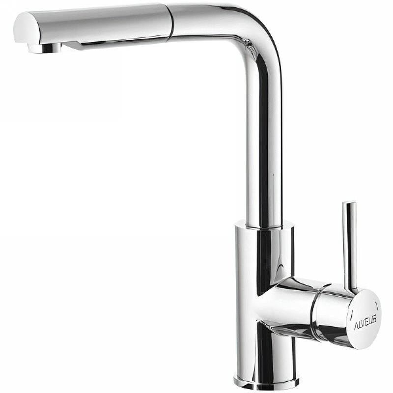 Смеситель для кухни Alveus Siros-P Chr 1129047 Хром нержавеющая сталь