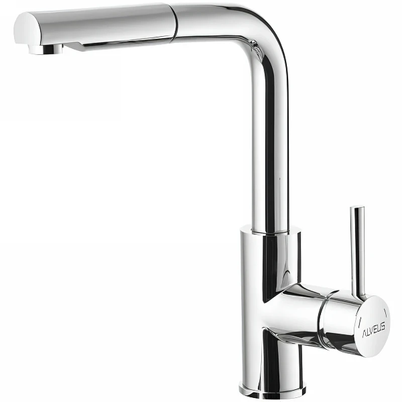 Смеситель для кухни Alveus Siros-P Chr 1129047 Хром нержавеющая сталь