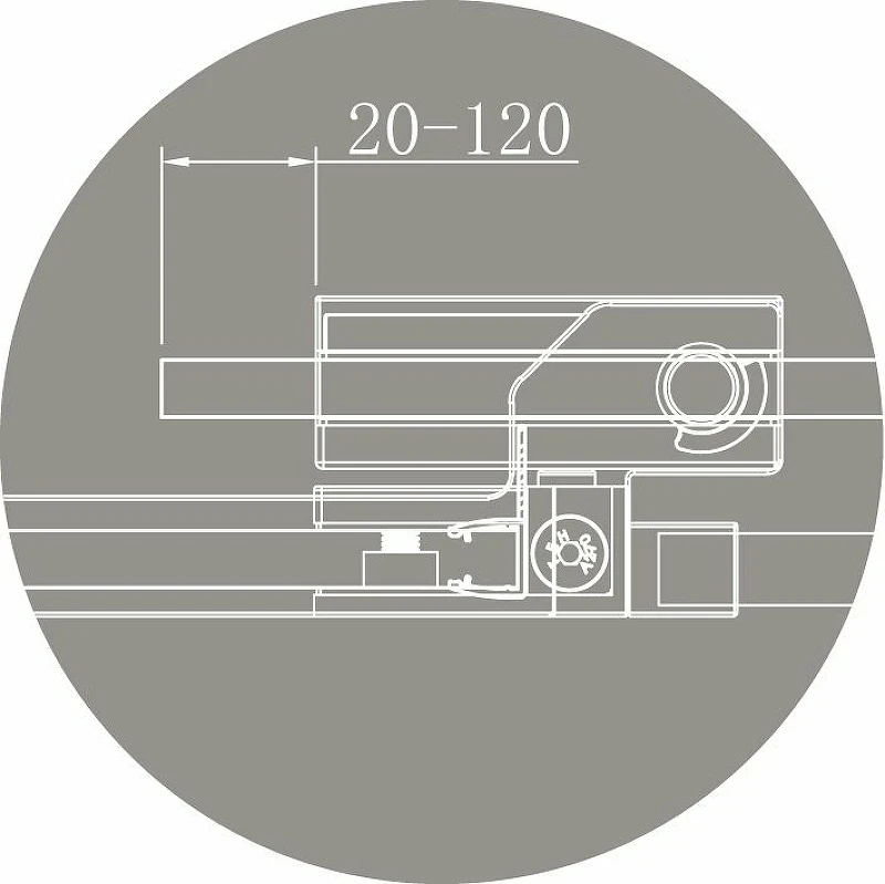 Душевой уголок Cezares Slider 110x80 SLIDER-AH-2-70/80-100/110-BR-Cr профиль Хром стекло бронзовое