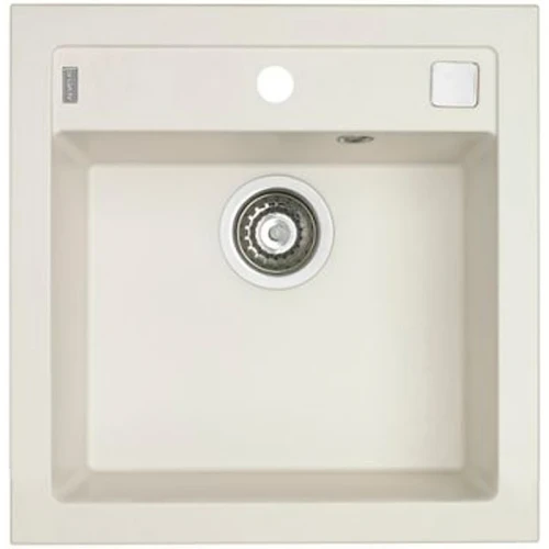 Кухонная мойка Alveus Granital+ Formic 20 Arctic G11 520x510x200 1128395 Белая искусственный камень (литьевой мрамор) встраиваемая сверху, встраиваемая снизу