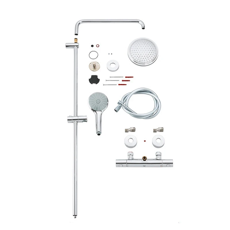 Душевая система Grohe Euphoria System 180 27296001 Хром латунь на стену