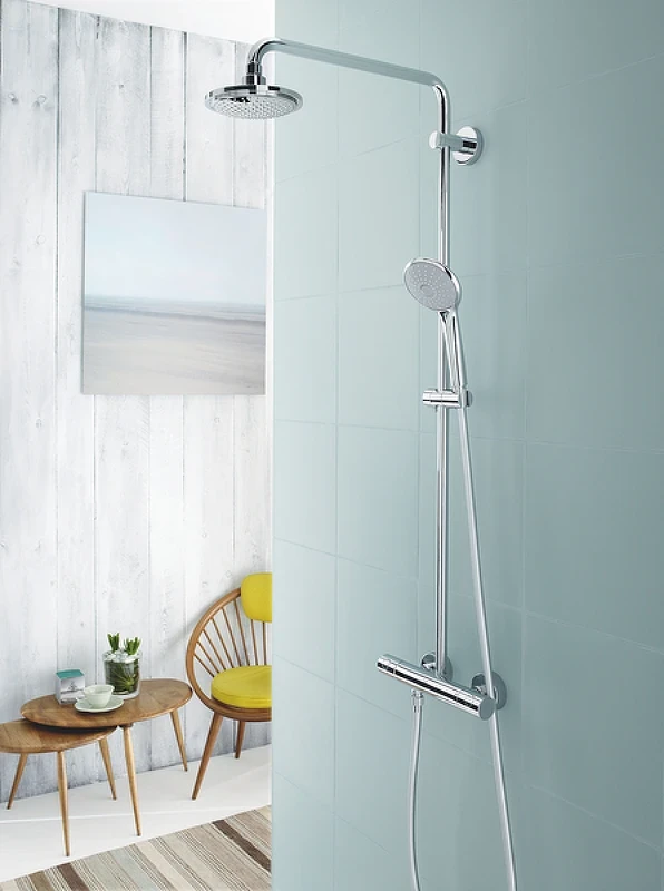 Душевая система Grohe Euphoria System 180 27296001 Хром латунь на стену