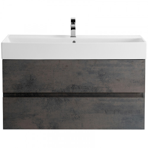 Тумба под раковину Cezares Molveno 46 80 MOLVENO 46-80-2C-SO-OSS подвесная Ossido МДФ / ЛДСП