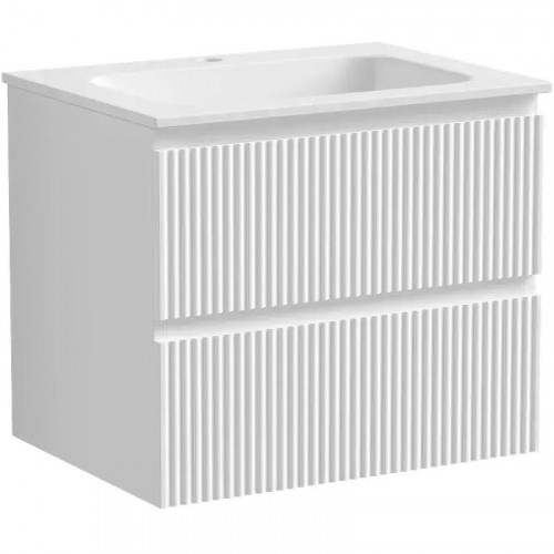 Тумба под раковину Sancos Snob R 60 SNR60W подвесная Bianco МДФ / ЛДСП