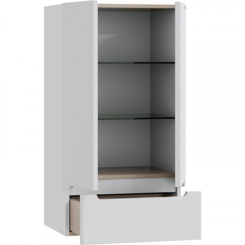 Подвесной шкаф СанТа Лондон 48 1 ящик Белый МДФ / ЛДСП