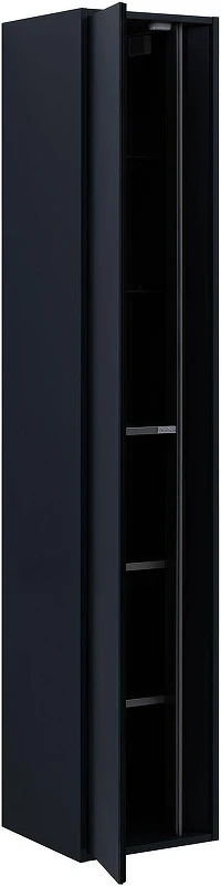 Шкаф пенал Allen Brau Activity 35 1.34002.AM подвесной цвет Антрацит матовый+Черный браш