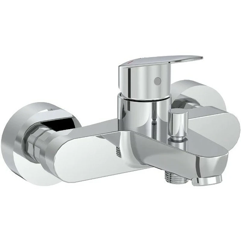 Смеситель для ванны Vitra Flow Round A43057EXP Хром латунь на стену