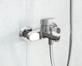 Смеситель для ванны Vitra Flow Round A43057EXP Хром латунь на стену