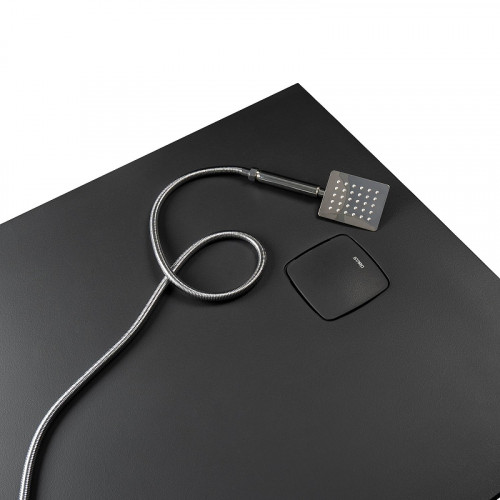 Душевой поддон из искусственного камня Starohome Cosmo 120х90 76087259 Black Matt