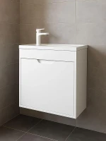Тумба под раковину Uperwood Modul 60 2930205362 подвесная цвет Белый матовый