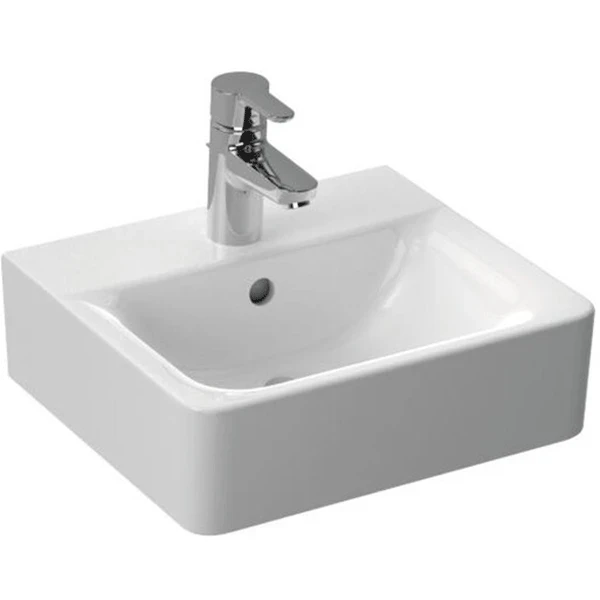 Раковина Ideal Standard Connect Cube 40 E803301 Euro White фарфор подвесная, накладная