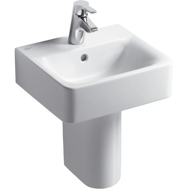 Раковина Ideal Standard Connect Cube 40 E803301 Euro White фарфор подвесная, накладная