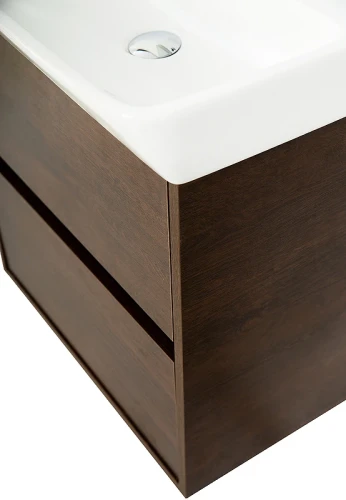 Тумба под раковину BelBagno Neon 60 NEON-600-2C-SO-RS подвесная Rovere Scuro МДФ / ЛДСП
