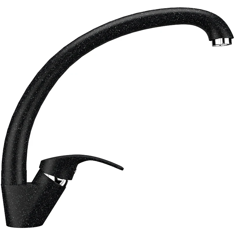 Смеситель для кухни Ulgran Classic U-007-308 Черный латунь