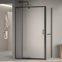 Душевой уголок RGW Passage 110x80 3508078118-14 профиль цвет Черный стекло прозрачное
