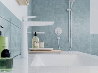 Смеситель для раковины Hansgrohe Talis E 71716700 Белый матовый латунь