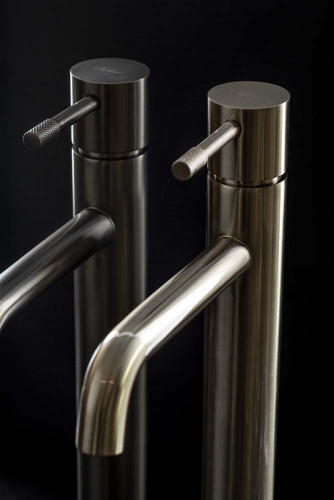 Смеситель для раковины Boheme Uno 462-NB Никель латунь