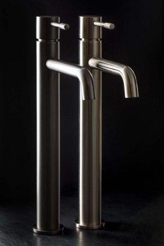 Смеситель для раковины Boheme Uno 462-NB Никель латунь