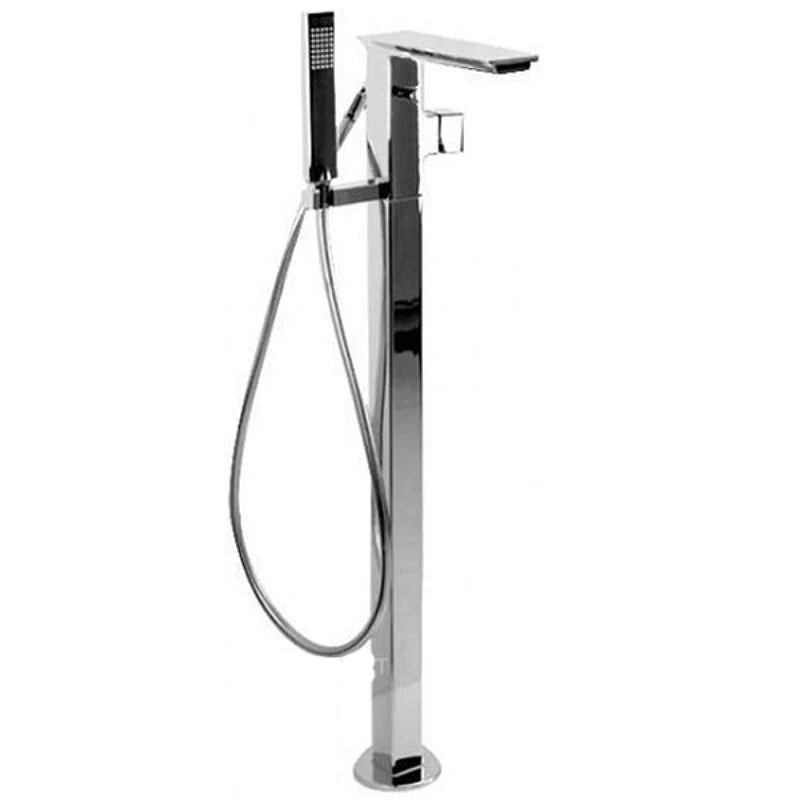 Смеситель для ванны Bravat Phillis F656101C-B3-ENG напольный Хром латунь на пол