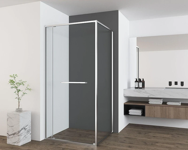 Душевой уголок Vincea Tesi 120х90 VSRW-7TS9012CL профиль Хром стекло прозрачное