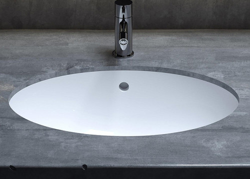 Раковина Salini Marea 12 56.5 1101109M Белая матовая искусственный камень (литьевой мрамор) встраиваемый