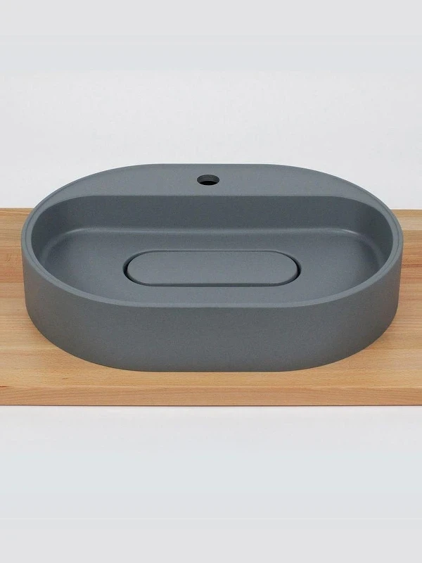 Раковина Uperwood Tanos Quartz 55 291030522 цвет Бетон