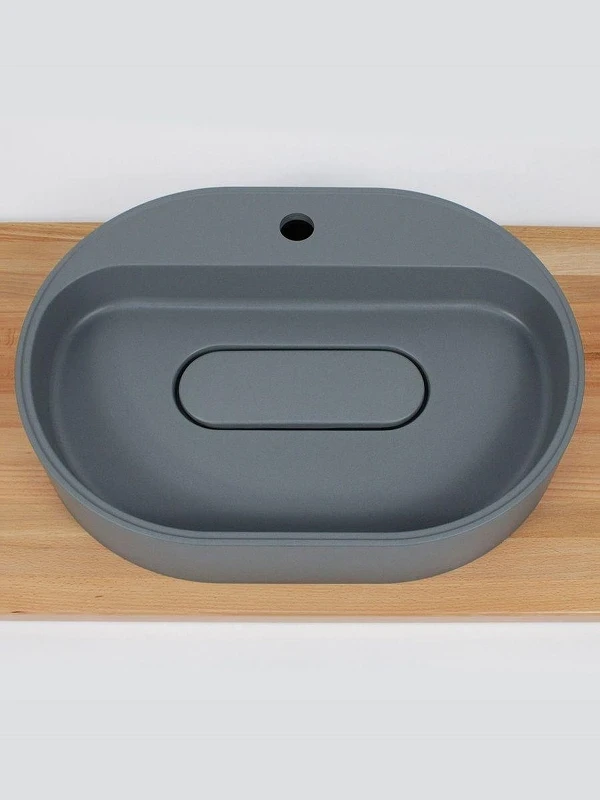 Раковина Uperwood Tanos Quartz 55 291030522 цвет Бетон