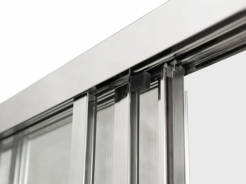 Душевой уголок Grossman Alba 90х90 GR-9090Al1 профиль Хром стекло прозрачное