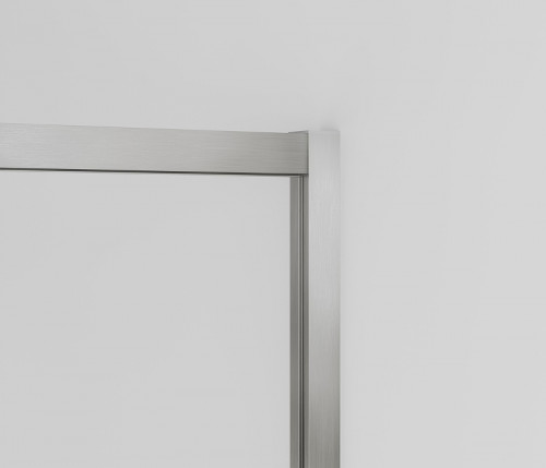 Душевой уголок Vincea Slim-N 90x90 VSS-4SN900CLBN профиль Брашированный никель стекло прозрачное