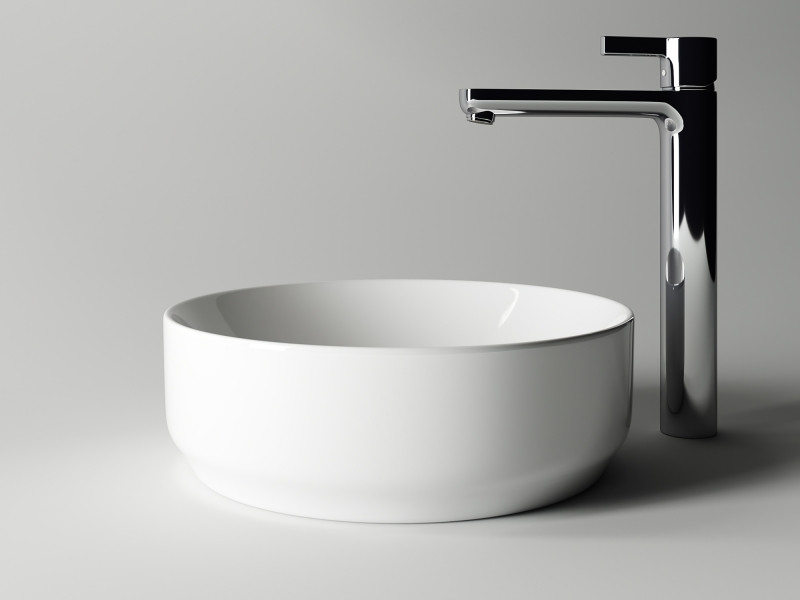 Раковина-чаша Ceramicanova Element 35 CN6005 Белая фаянс накладная