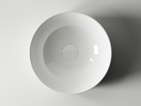 Раковина-чаша Ceramicanova Element 35 CN6005 Белая фаянс накладная
