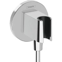 Шланговое подключение Hansgrohe FixFit S 26888000 Хром пластик на стену