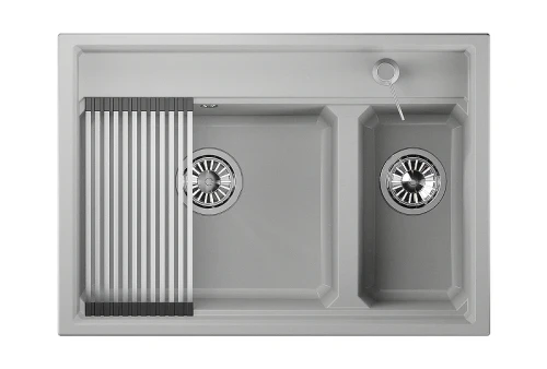 Кухонная мойка Granula Kitchen Space 73 7302 цвет Арктик
