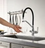 Смеситель для кухни Lemark Comfort LM3070C-White Хром Белый латунь