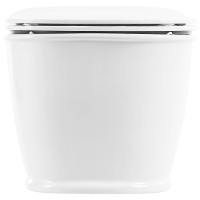 Унитаз BelBagno Prado BB10150CH/BB10150SC подвесной с сиденьем Микролифт фаянс подвесной