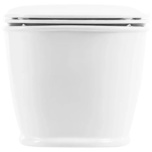 Унитаз BelBagno Prado BB10150CH/BB10150SC подвесной с сиденьем Микролифт фаянс подвесной