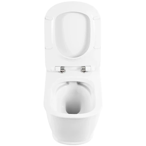Унитаз BelBagno Prado BB10150CH/BB10150SC подвесной с сиденьем Микролифт фаянс подвесной