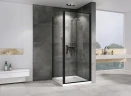 Душевой уголок Abber Sonnenstrand 80x90 AG04080B-S90B профиль Черный стекло прозрачное