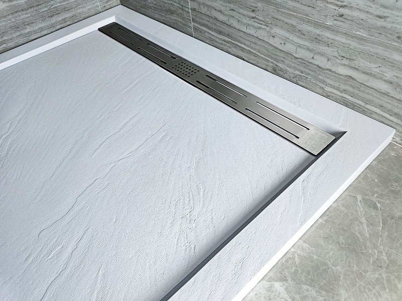 Душевой поддон из искусственного камня WeltWasser WW TRS 10090 STONE-WT 100x90 10000004372 Белый