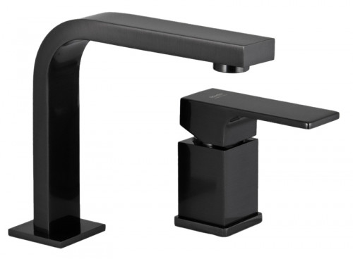 Смеситель для раковины Remer Absolute AU57CFP цвет Черный брашированный хром