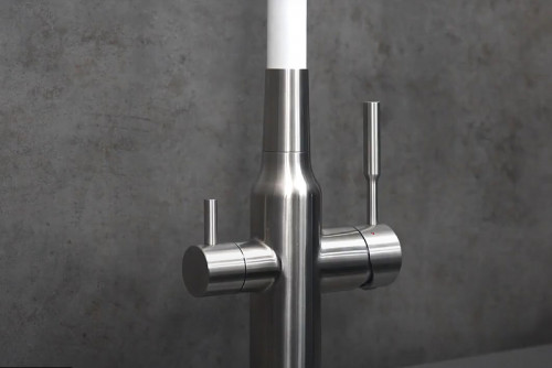 Смеситель для кухни Lemark Expert LM5083S-White Хром Белый нержавеющая сталь