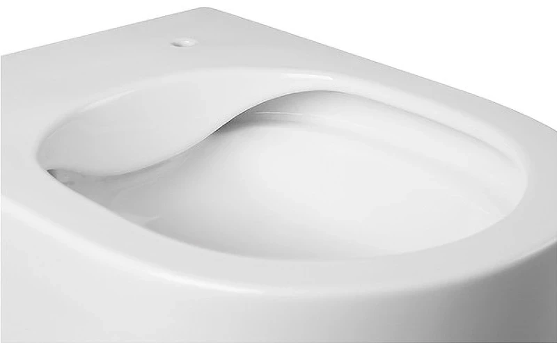 Унитаз Bond Oval F10-10 подвесной Белый с сиденьем Микролифт фарфор подвесной