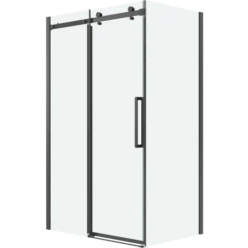 Душевой уголок Grossman Classic 110х80 120.K33.04.1180.42.00 профиль Графит сатин стекло прозрачное