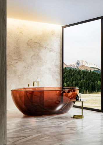 Смеситель на борт ванны Raglo R03.31 Хром латунь