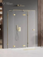 Душевое ограждение New Trendy AVEXA Gold x110 EXK-2117