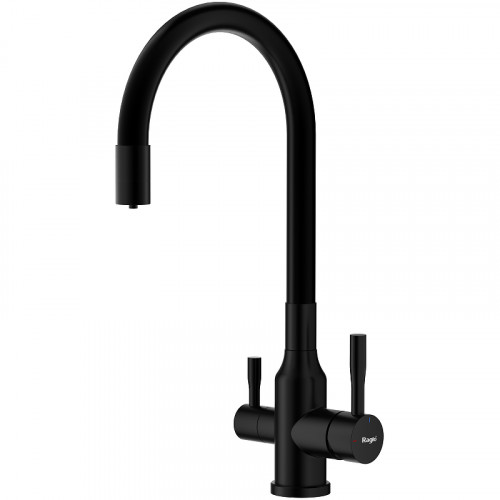 Смеситель для кухни Raglo R81.64.06 Черный матовый латунь
