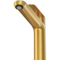 Смеситель для раковины Cezares Stylus STYLUS-LC-BORO-W0 Брашированное золото нержавеющая сталь