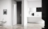 Душевая дверь BelBagno Marmi 60 MARMI-B-1-60-C-Cr профиль Хром стекло прозрачное