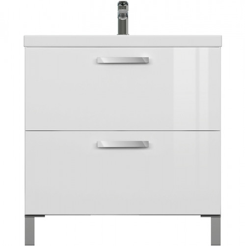 Тумба под раковину Cersanit Melar 80 64130 Белая МДФ / ЛДСП
