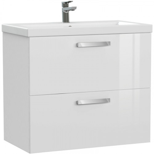 Тумба под раковину Cersanit Melar 80 64130 Белая МДФ / ЛДСП